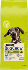Акция на Сухой корм Purina Dog Chow Adult Large Breed для взрослых собак больших пород со вкусом индейки 14 кг (7613034487926) от Stylus