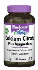 Акція на Bluebonnet Nutrition Calcium Citrate Plus Magnesium 180 капсул від Stylus