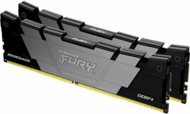 Акция на Kingston Fury 64 Gb (2x32GB) DDR5 6400 MHz Renegade Silver/Black (KF564C32RSK2-64) от Stylus