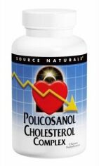 Акція на Source Naturals Policosanol complex Поликозанол для снижения холестерина 60 таблеток від Stylus