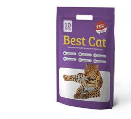 Акция на Наполнитель для кошачьего туалета Best Cat Purple Lawanda 10 л 4 кг (SGL010) от Stylus