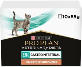 Акция на Влажный корм Pro Plan Veterinary Diets En Gastrointestinal с лососем 10x85 г (7613035983359) от Stylus