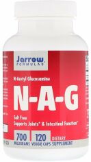 Акція на Jarrow Formulas Nag 700 мг Ацетилглюкозамин 120 капсул від Stylus