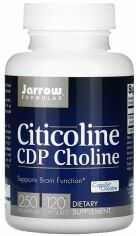 Акция на Jarrow Formulas Citicoline CDP-холин Цитиколин 250 мг 120 капсул от Stylus