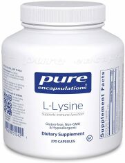 Акция на Pure Encapsulations l-Lysine 500 mg 270 caps (PE-01242) от Stylus