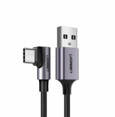 Акция на Ugreen Usb Cable to USB-C US284 3A 2m Space Gray от Stylus
