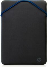 Акция на Hp 15.6" Protective Reversible Laptop Sleeve Black/Blue (2F1X7AA) от Stylus