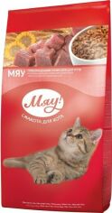 Акция на Сухой корм Мяу! для взрослых кошек с мясом, рисом, овощами 14 кг (П) (4820215363280) от Stylus