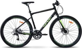 Акция на Велосипед Vnc 2023' 28" SweepRacer A4 SH, V52A4SH-2853-BG, 21"/53см (4316) black (shiny)/grey (matt) от Stylus
