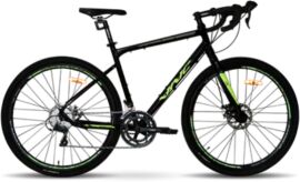 Акція на Велосипед Vnc 2023' 28" PrimeRacer A5 Sh V51A5-2849-BL 19.5"/49см (3968) black (shiny)/lime (matt) від Stylus