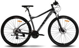 Акция на Велосипед Vnc 2023' 29" MontRider A7 V1A7-2943-GB 43см (0288) grey (shiny)/black (matt) от Stylus