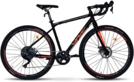 Акция на Велосипед Vnc 2023' 28" PrimeRacer A7 Sh V51A7SH-2849-BO 19.5"/49см (3944) black (shiny)/orange (matt) от Stylus