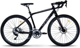 Акция на Велосипед Vnc 2023' 28" PrimeRacer A1 V51A11-2853-BG 21"/53см (1995) black (shiny)/white (shiny) от Stylus