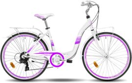 Акция на Велосипед Atlantic 2023' 26" Madeira Nx A4NX-2644-WP M/17"/44см (2879) white/pink от Stylus