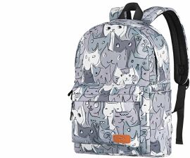 Акція на 2E Bags&Cases 13" TeensPack Cats Backpack Grey (2E-BPT6114GC) від Stylus