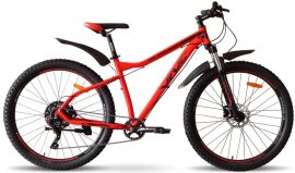 Акція на Велосипед Vnc 2023' 27.5"x2.80" HighRider A7 Plus V1A7P-2747-RB, L/19"/47см (2527) red (shiny)/black (matt) від Stylus
