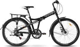 Акция на Велосипед Vnc 2023' 26" TerraWay A3 V8A3-2642-BW 42см (1810) black (shiny)/white (matt) от Stylus