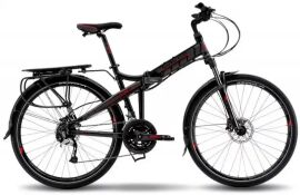 Акция на Велосипед Vnc 2023' 26" TerraWay A5 Fs V8A5S-2642-BR 42см (1841) black (shiny)/red (matt) от Stylus