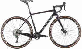 Акция на Велосипед Cyclone 28" CGX-carbon 52 см черный фиолетовый 2022 от Stylus