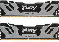 Акция на Kingston Fury 32 Gb (2x16GB) DDR5 6800 MHz Renegade Silver/Black (KF568C36RSK2-32) от Stylus