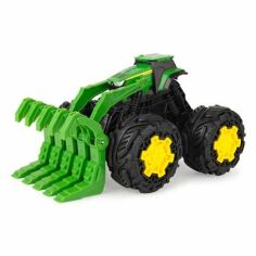 Акция на Игрушечный трактор John Deere Kids Monster Treads с ковшом и большими колесами (47327) от Stylus