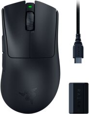 Акция на Razer DeathAdder V3 Pro Wireless & Mouse Dock Black (RZ01-04630300-R3WL) от Stylus