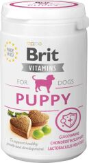 Акция на Витамины для щенков Brit Vitamins Puppy для здорового развития 150 г (8595602562503) от Stylus
