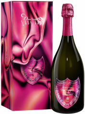 Акція на Шампанське Dom Perignon Lady Gaga Rose, сухое розовое, 0.75л 12.5%, gift box (BDA1SH-SDP075-042) від Stylus