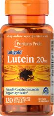 Акция на Puritan's Pride Lutein with Zeaxanthin 20 mg Лютеин с зеаксантином 120 гелевых капсул от Stylus
