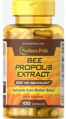 Акция на Puritan's Pride Bee Propolis 500 mg Прополис 100 капсул от Stylus