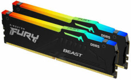 Акція на Kingston Fury 32 Gb (2x16GB) DDR5 5200 MHz Beast Rgb (KF552C36BBEAK2-32) від Stylus