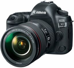 Акція на Canon Eos 5D Mark Iv kit (24-105mm f/4) L Ii Is Usm Ua від Stylus
