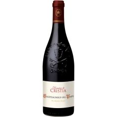 Акция на Вино Domaine de Cristia Chateauneuf du Pape Rouge Kosher, 2017 (0,75 л) (BW39009) от Stylus