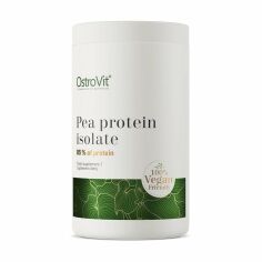 Акція на Ізолят горохового протеїну OstroVit Pea Protein Isolate з натуральним смаком, 480 г від Eva