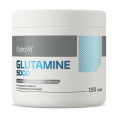 Акція на Амінокислоти OstroVit Glutamine 5000 мг, 150 капсул від Eva