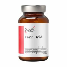 Акція на Дієтична добавка вітаміни та мінерали в капсулах OstroVit Pharma Ferr Aid, 60 шт від Eva