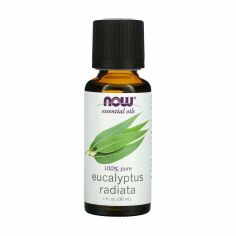 Акція на Ефірна олія Now Foods Essential Oils 100% Pure Eucalyptus Radiata Олія евкаліпта, 30 мл від Eva