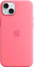 Акция на Панель Apple MagSafe Silicone Case для Apple iPhone 15 Plus Pink (MWNE3ZM/A) от Rozetka