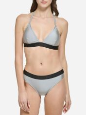 Акція на Купальник роздільний жіночий Calvin Klein Underwear 419503072 XL Сірий від Rozetka