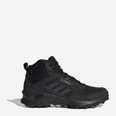 Акція на Чоловічі черевики для трекінгу з Gore-Tex adidas Terrex Ax4 Mid Gtx FY9638 48 Чорні від Rozetka