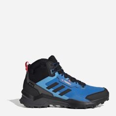 Акція на Чоловічі черевики для трекінгу з Gore-Tex adidas Terrex Ax4 Mid Gtx GZ3003 40.5 Сині від Rozetka