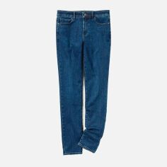 Акція на Джинси Slim Fit жіночі Uniqlo 445990796 25-28 Сині від Rozetka