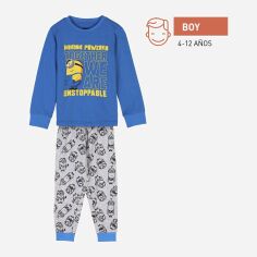 Акция на Дитяча піжама для хлопчика Disney Minions 2900000393 104 см Блакитна от Rozetka