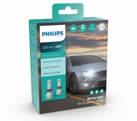 Акція на Світлодіодна автолампа Philips H7 Ultinon Pro5100 (11972U51X2) від Y.UA