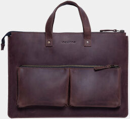 Акция на Incarne Handmade Leather Bag-cover Brave Brown для MacBook Pro 16" M3 | M2 | M1 от Y.UA
