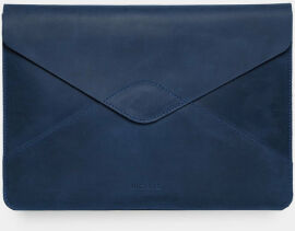 Акция на Incarne Handmade Leather Cover Magnetic Message Blue для MacBook Pro 16" M3 | M2 | M1 от Y.UA