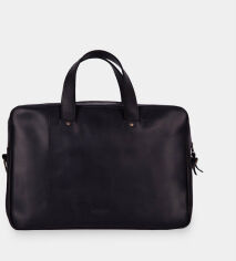 Акция на Incarne Handmade Leather Laptop bag Bruno Black for MacBook 15-16" от Y.UA