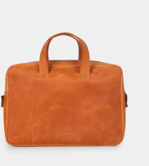Акция на Incarne Handmade Leather Laptop bag Bruno Cognac for MacBook 15-16" от Y.UA