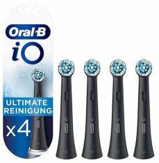 Акція на Насадка для зубной щетки Braun Oral-B iO Rb Ultimate Clean черная 4шт від Stylus