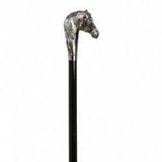 Акция на Трость Garcia Artes лошадь с никелевой рукояткой (597) от Stylus